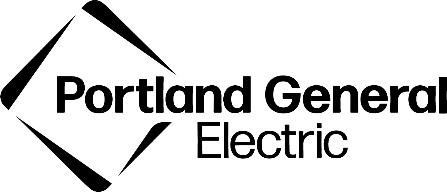 Portland General Electric Logo Black Pelican Wireless Systems